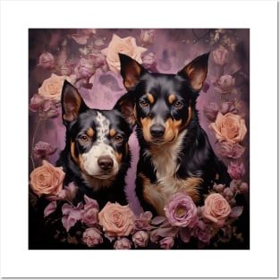 Australian Cattle Dog family Posters and Art